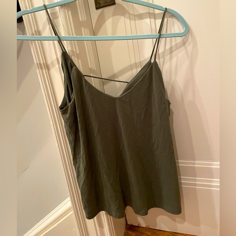 Cotton tank top full length shirt from vanilla sky